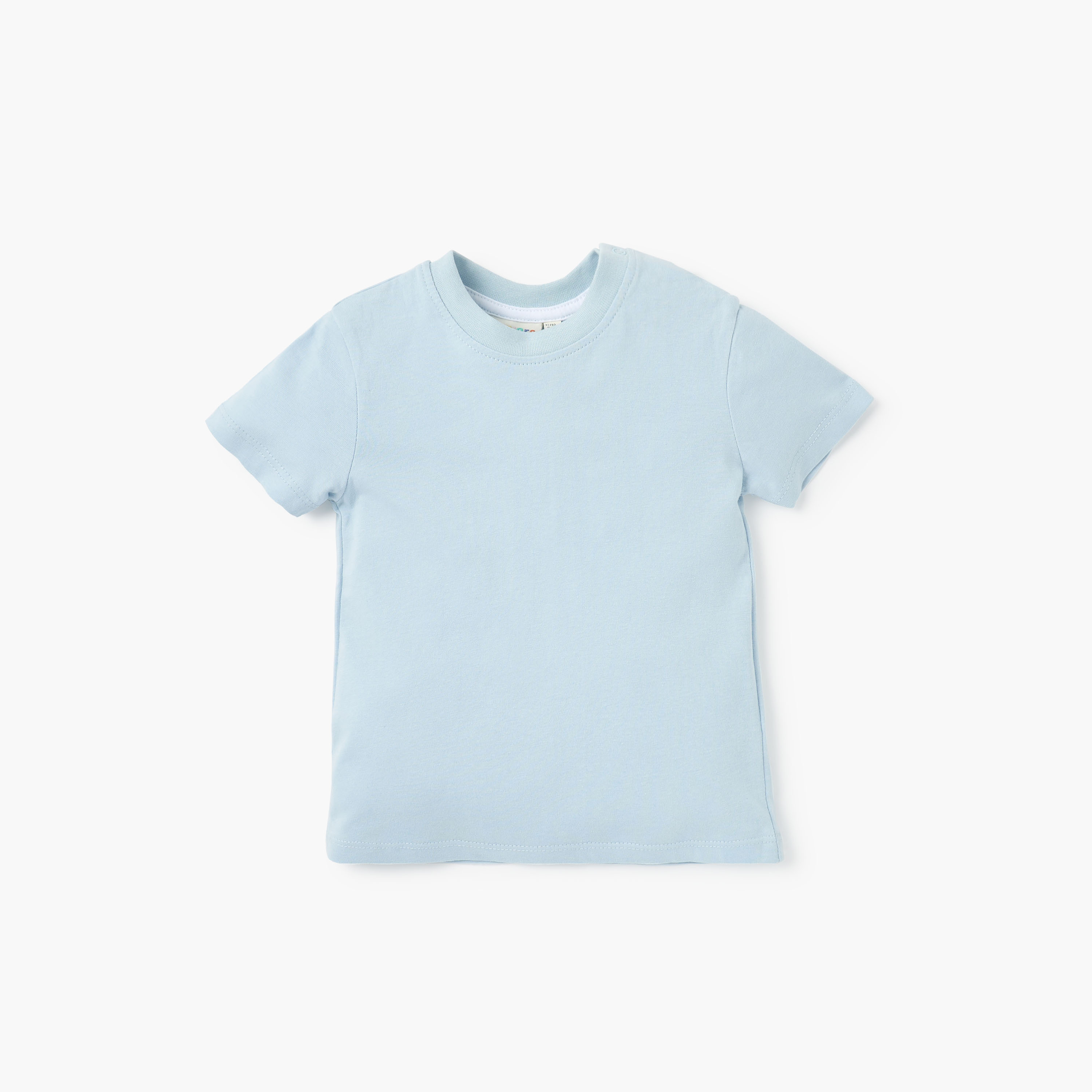 تيشيرت بياقة ضيقة من جونيورز - طقم من قطعتين-baby-boys-clothing-multipacks-image-2