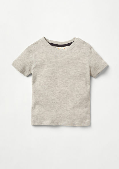 Juniors Crew Neck T-shirt - Set of 2-T Shirts-image-2