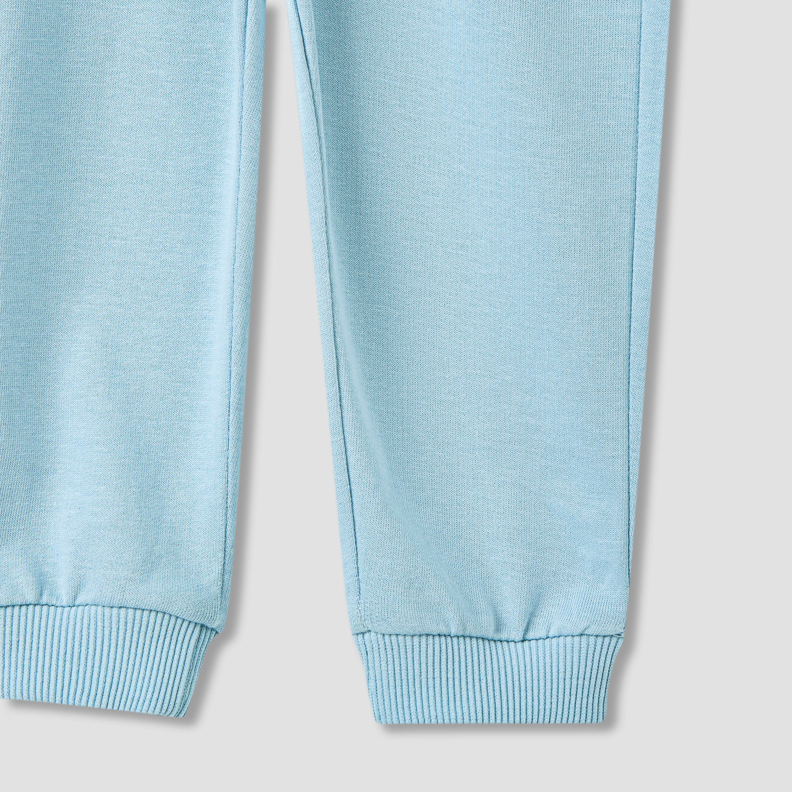 Juniors Solid Joggers with Drawstring Closure - Set of 2-baby-boys-clothing-bottoms-joggersandtrackpants-image-5
