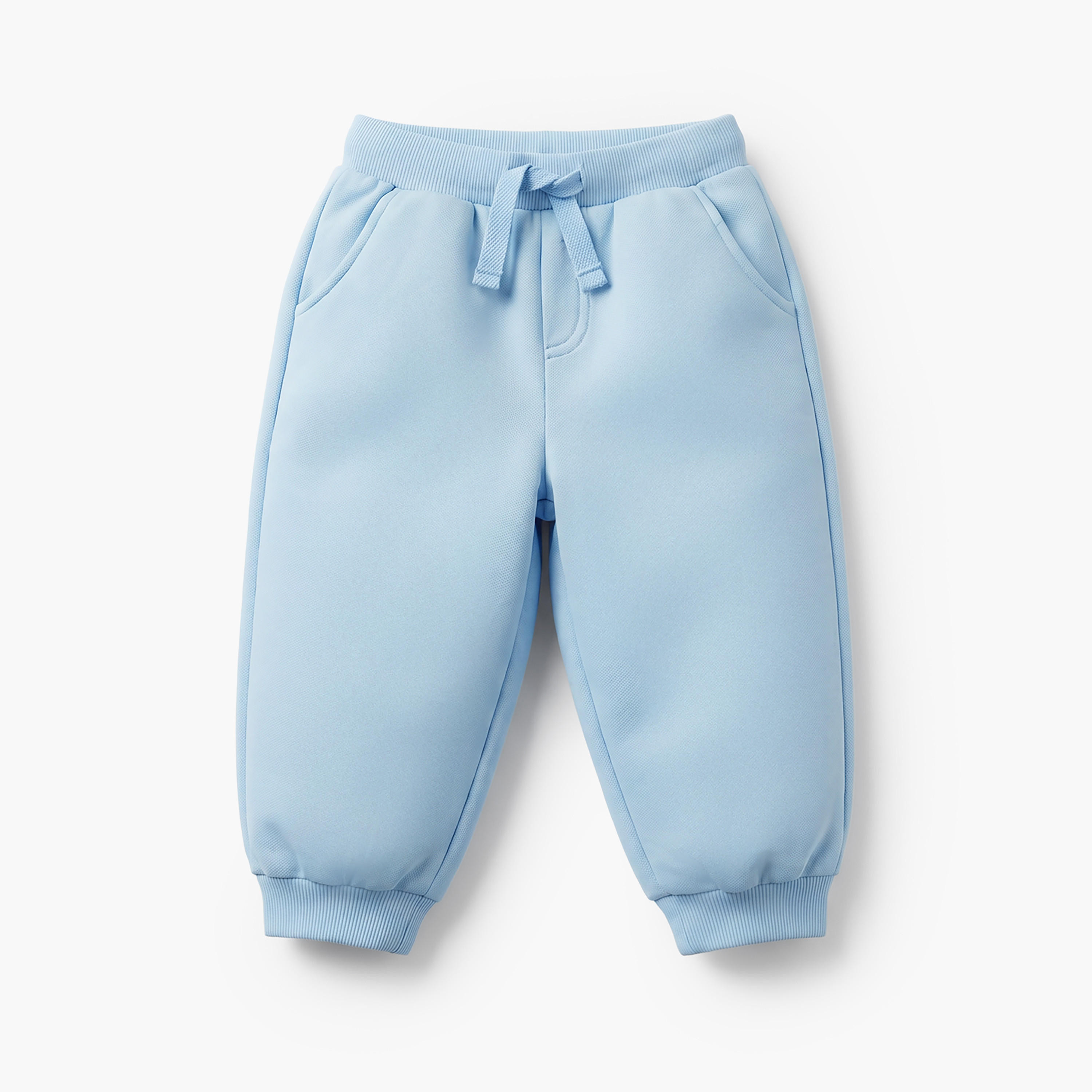 Juniors Full Length Jog Pants with Elasticised Waistband – Set of 2-baby-boys-clothing-multipacks-image-3
