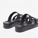 Le Confort Solid Open Toe Slip-On Sandals-Women%27s Flat Sandals-thumbnailMobile-2