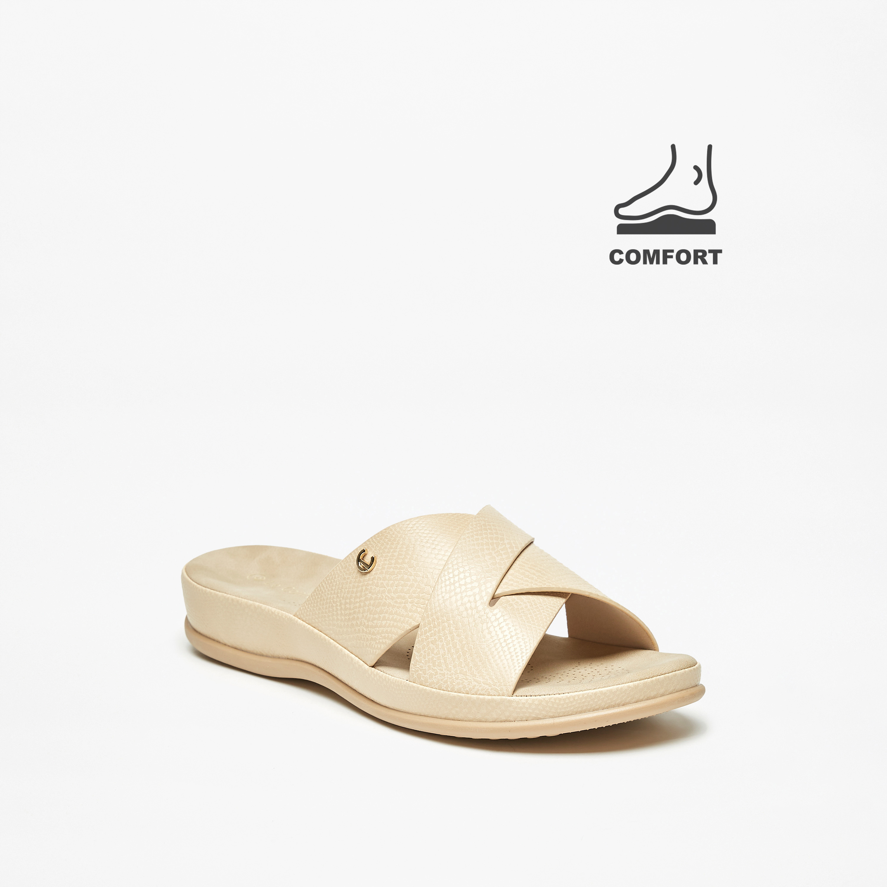 Shop Woven Strap Flat Sandals Online | R&B UAE