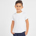 Juniors Solid T-shirt with Round Neck and Short Sleeves - Set of 2-T Shirts-thumbnail-2