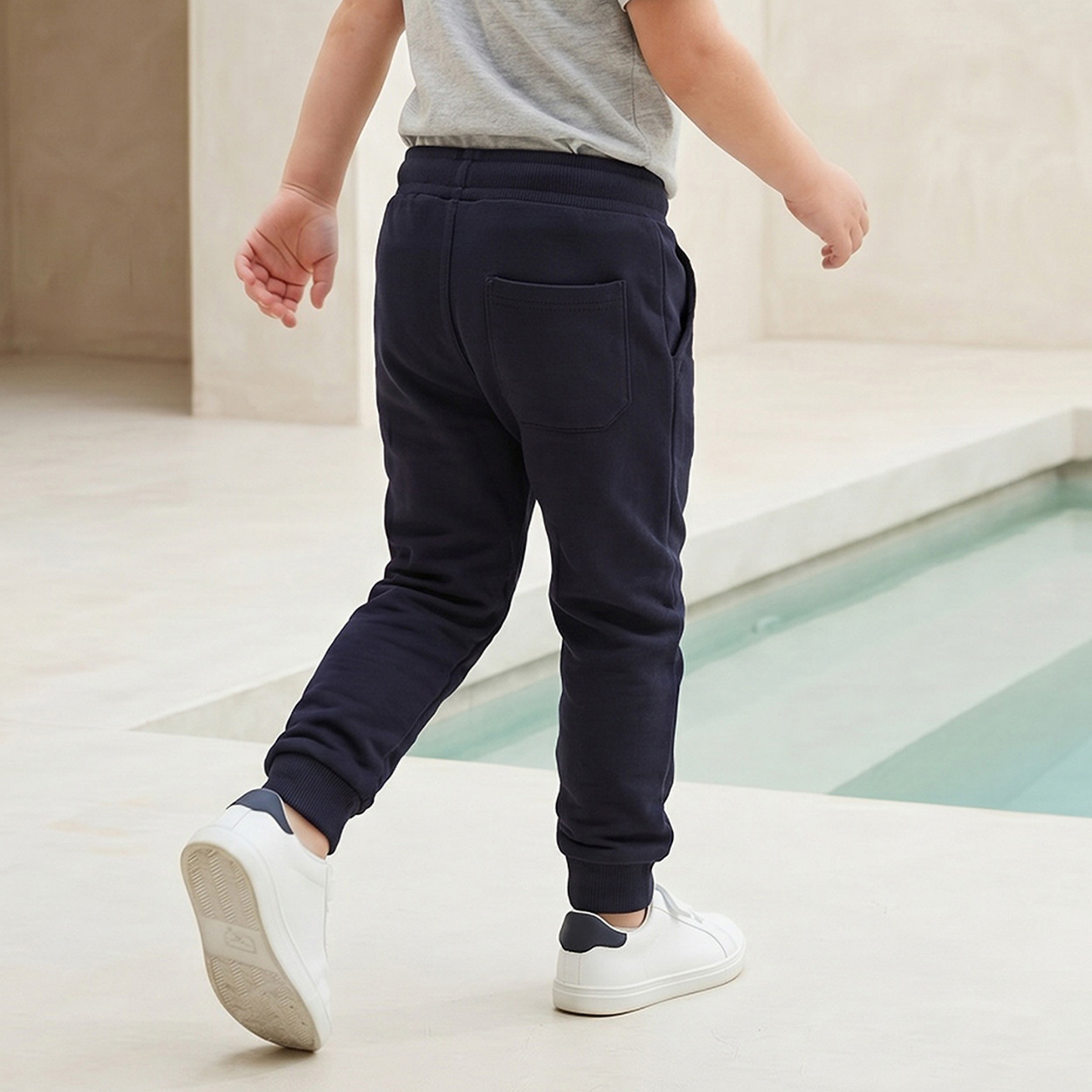 Juniors Boys' Joggers with Pockets - Cotton - Drawstring Waist-boys-clothing-bottoms-joggersandtrackpants-image-3