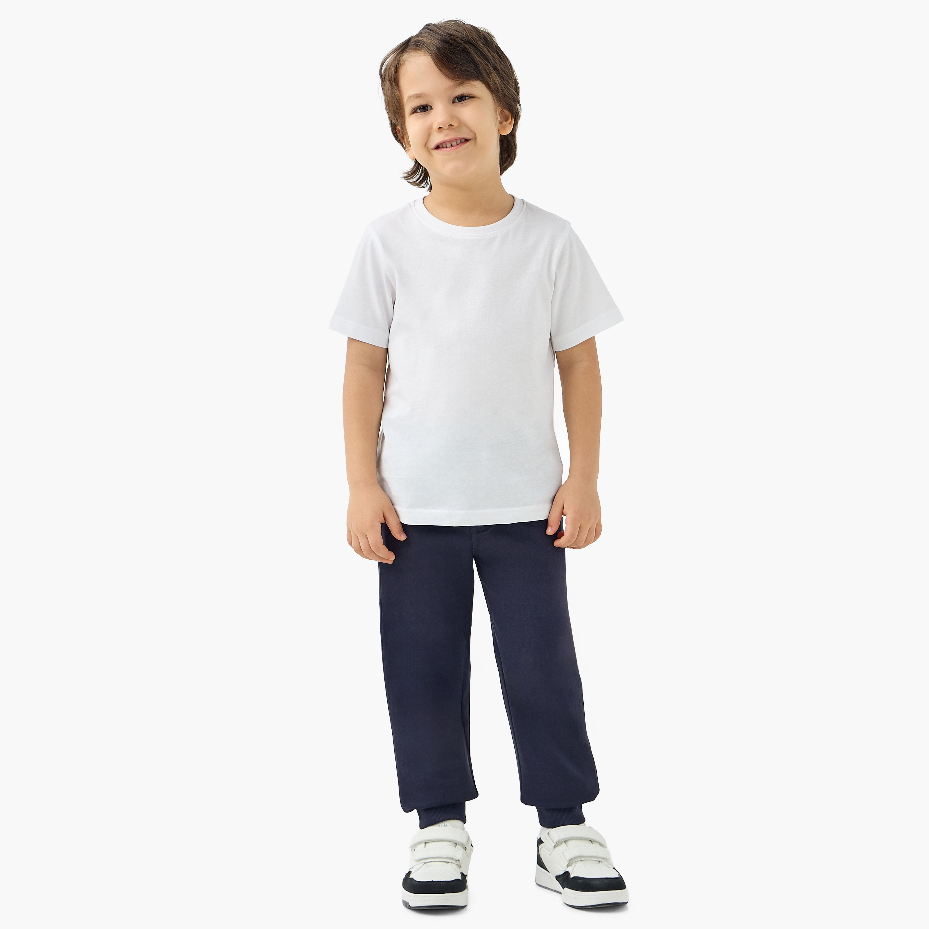 بنطلون رياضي برباط إغلاق وطبعات من جونيورز-boys-clothing-bottoms-joggersandtrackpants-image-5