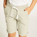 Juniors Solid Shorts with Pocket Detail and Elasticised Waistband-Shorts-thumbnailMobile-2