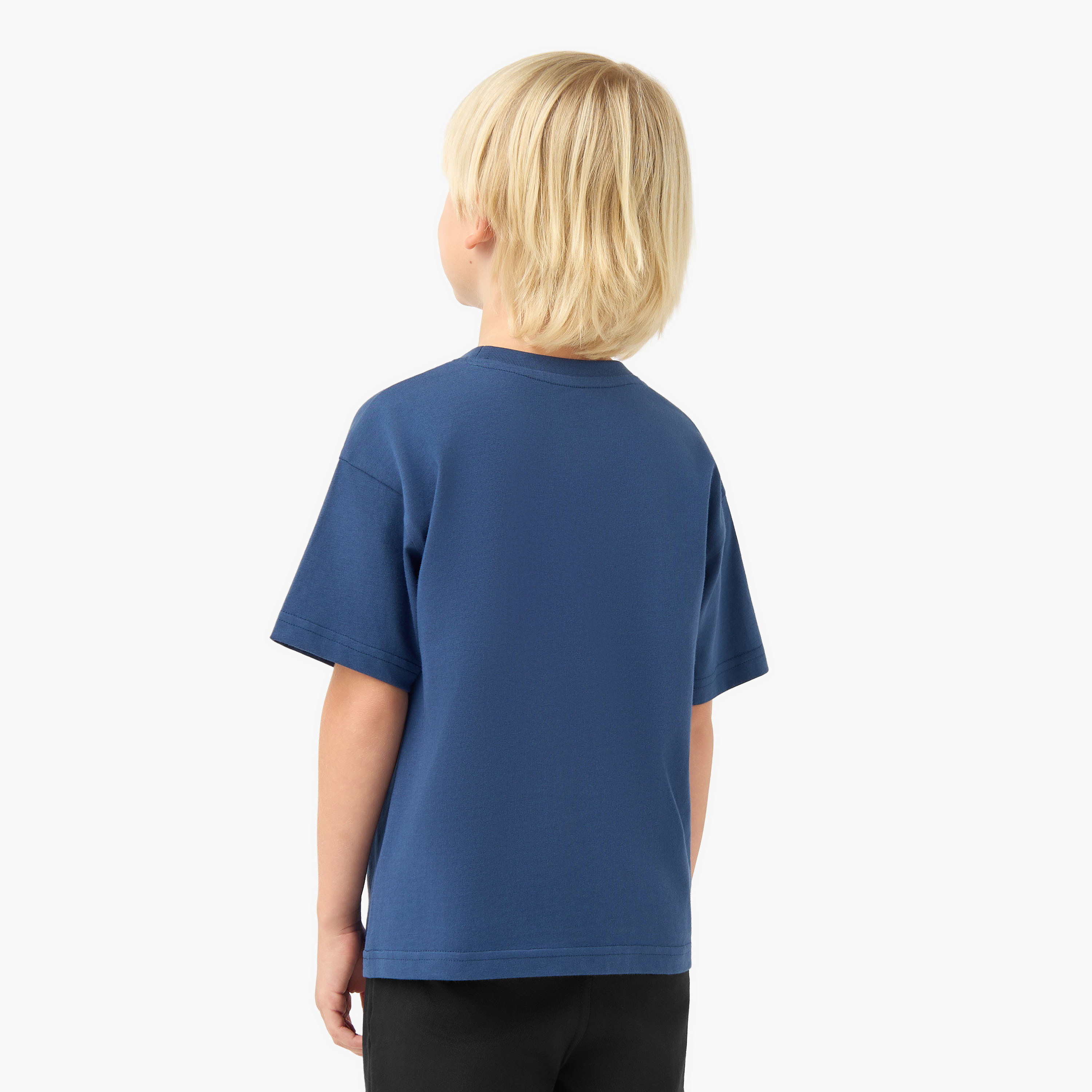 Juniors Bermuda Shorts with Elasticised Waistband -baby-boys-clothing-bottoms-shorts-image-3