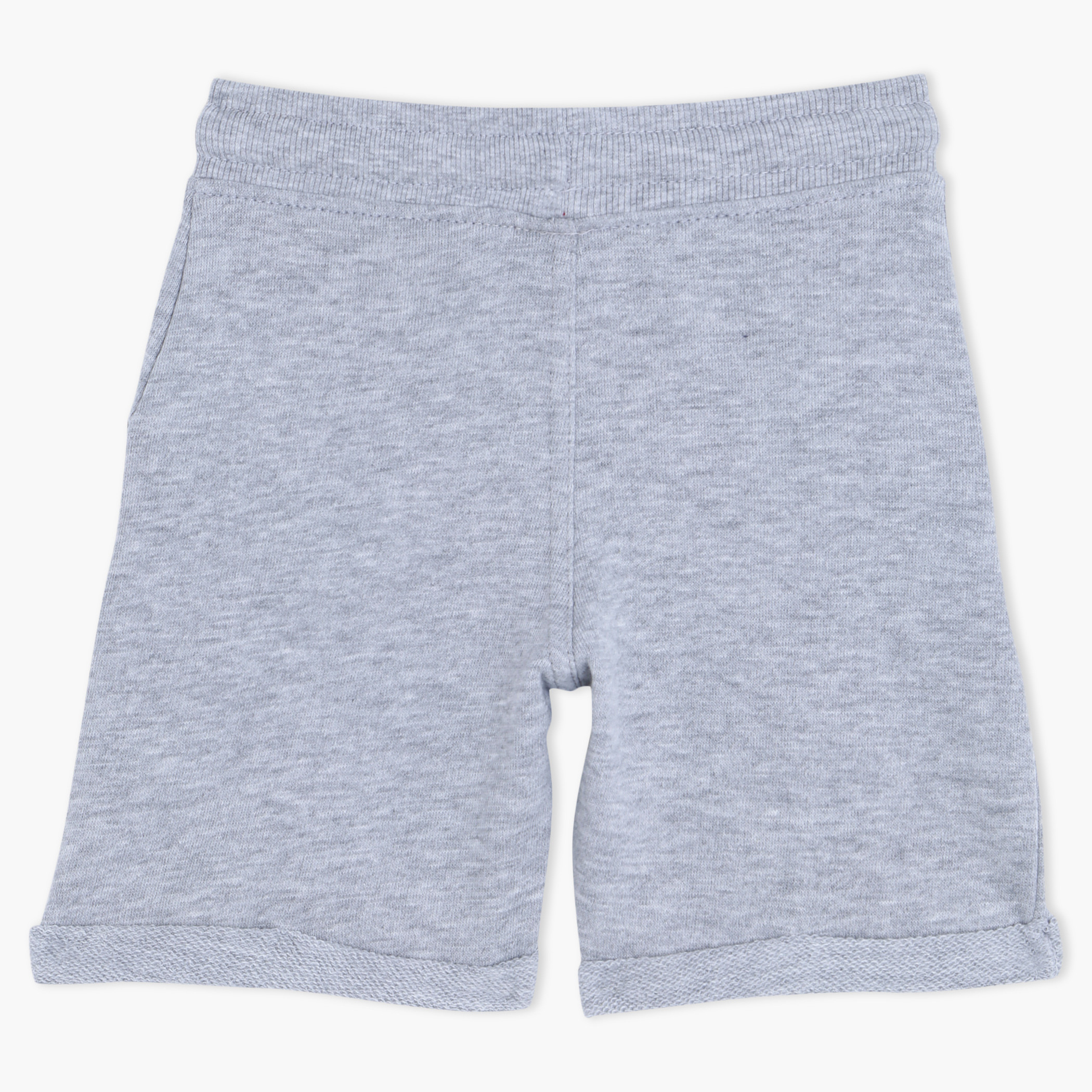 Juniors Bermuda Shorts with Elasticised Waistband -boys-clothing-bottoms-shorts-image-2