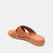 Le Confort Cross Strap Slip-On Sandals with Cutwork Detail-Women%27s Flat Sandals-thumbnailMobile-2