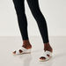 Le Confort Cutwork Slip-On Wedge Heels Sandals-Women%27s Heel Sandals-thumbnailMobile-0