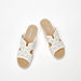Le Confort Cutwork Slip-On Wedge Heels Sandals-Women%27s Heel Sandals-thumbnailMobile-2