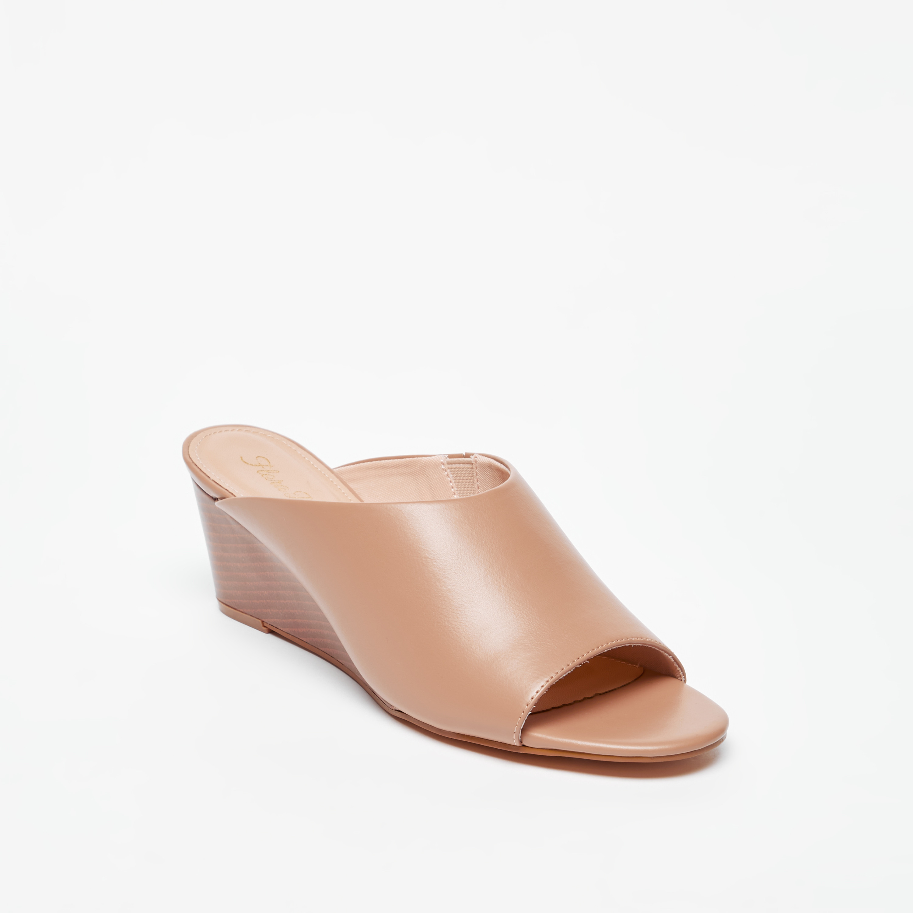 Buy Women's Embellished Slip-On Slide Sandals with Wedge Heels Online |  Centrepoint Oman