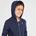 Juniors Solid Jacket with Long Sleeves and Hood-Coats and Jackets-thumbnailMobile-2