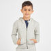 Juniors Solid Jacket with Long Sleeves and Hood-Coats and Jackets-thumbnailMobile-0