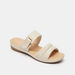 Le Confort Slip-On Slide Sandals with Buckle Detail-Women%27s Flat Sandals-thumbnail-1