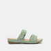 Le Confort Slip-On Slide Sandals with Buckle Detail-Women%27s Flat Sandals-thumbnail-0