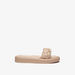 Haadana Braided Slide Sandals-Women%27s Flat Sandals-thumbnailMobile-1