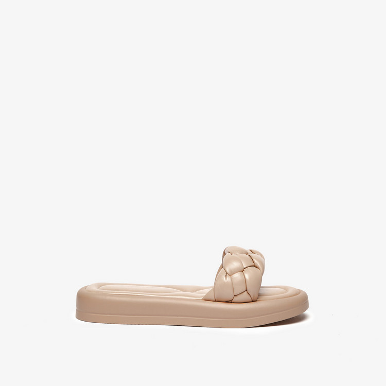 Haadana Braided Slide Sandals