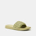 Textured Open Toe Slide Slippers-Women%27s Flip Flops & Beach Slippers-thumbnailMobile-1