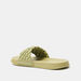 Textured Open Toe Slide Slippers-Women%27s Flip Flops & Beach Slippers-thumbnailMobile-2