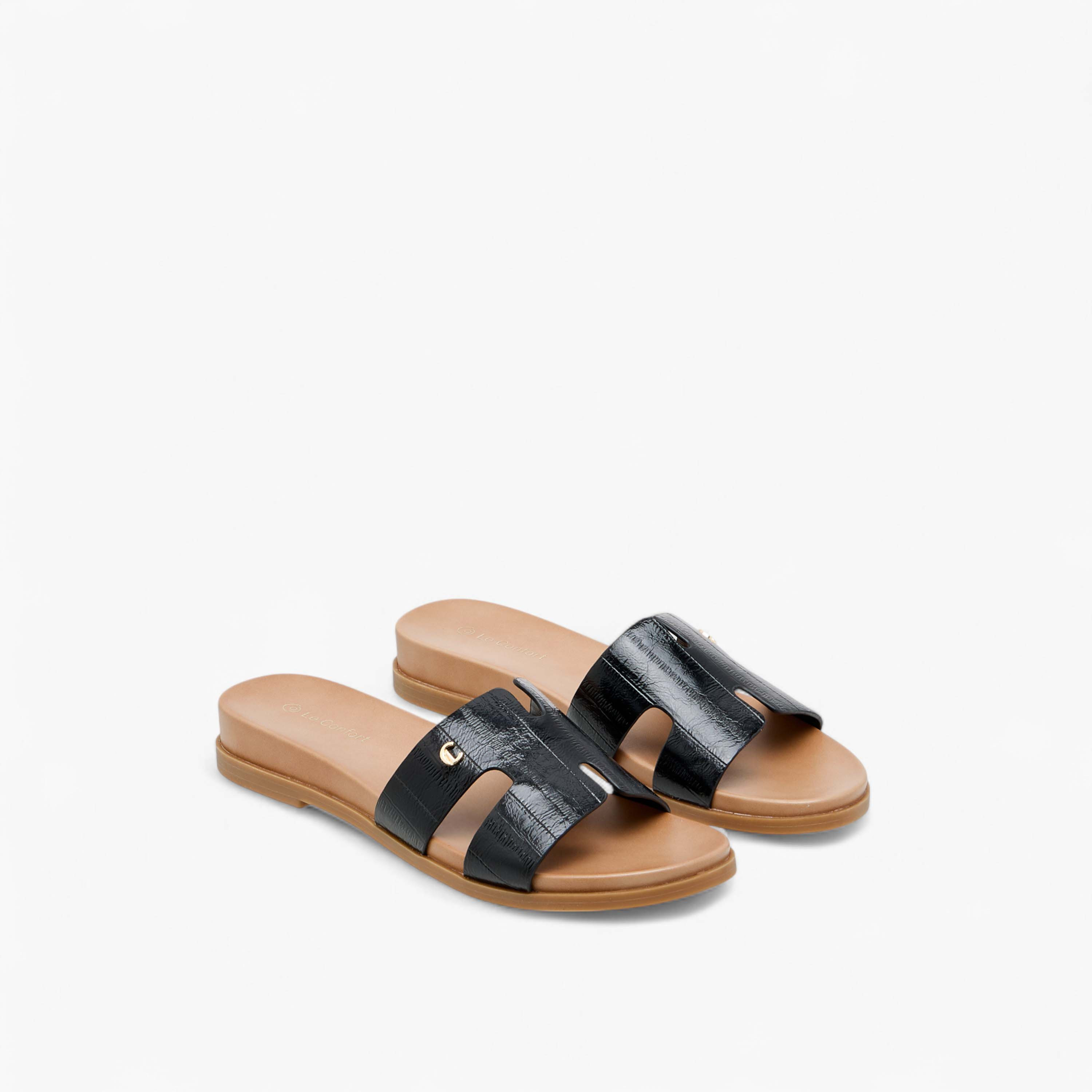 صندل سهل الارتداء بارز الملمس من لو كونفورت-women-shoes-flats-sandals-image-1