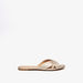 Celeste Women's Textured Slip-On Slide Sandals-Women%27s Flat Sandals-thumbnailMobile-1