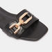 Celeste Women's Slip-On Slide Sandals with Buckle Accent-Women%27s Flat Sandals-thumbnailMobile-3