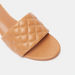 Le Confort Quilted Slide Sandals with Wedge Heels-Women%27s Heel Sandals-thumbnailMobile-3