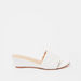 Le Confort Quilted Slide Sandals with Wedge Heels-Women%27s Heel Sandals-thumbnailMobile-0