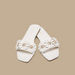 Celeste Women's Floral Accent Slip-On Flat Sandals-Women%27s Flat Sandals-thumbnail-1