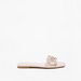 Celeste Women's Floral Accent Slip-On Flat Sandals-Women%27s Flat Sandals-thumbnailMobile-0