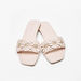 Celeste Women's Floral Accent Slip-On Flat Sandals-Women%27s Flat Sandals-thumbnail-1