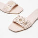 Celeste Women's Floral Accent Slip-On Flat Sandals-Women%27s Flat Sandals-thumbnailMobile-3