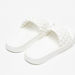 Weave Textured Slip-On Slide Slippers-Girl%27s Flip Flops & Beach Slippers-thumbnailMobile-2