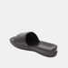 Le Confort Open Toe Quilted Slip-On Sandals-Women%27s Flat Sandals-thumbnailMobile-2
