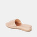 Le Confort Open Toe Quilted Slip-On Sandals-Women%27s Flat Sandals-thumbnailMobile-2
