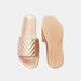 Le Confort Open Toe Quilted Slip-On Sandals-Women%27s Flat Sandals-thumbnailMobile-4