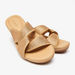 Le Confort Embellished Slide Sandals with Cross-Over Straps-Women%27s Flat Sandals-thumbnail-5