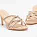 Celeste Women's Glittery Slip-On Sandals with Stiletto Heels-Women%27s Heel Sandals-thumbnailMobile-5