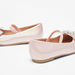 Juniors Ballerina Shoes with Embellished Bow and Strap Detail-Girl%27s Ballerinas-thumbnail-3