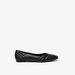 Celeste Women's Quilted Square Toe Slip-On Ballerina Shoes-Women%27s Ballerinas-thumbnailMobile-0