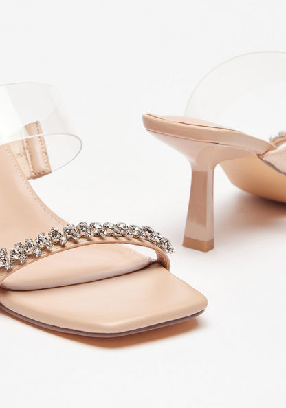 Celeste Women's Embellished Slip-On Sandals with Stiletto Heels-Women%27s Heel Sandals-image-3