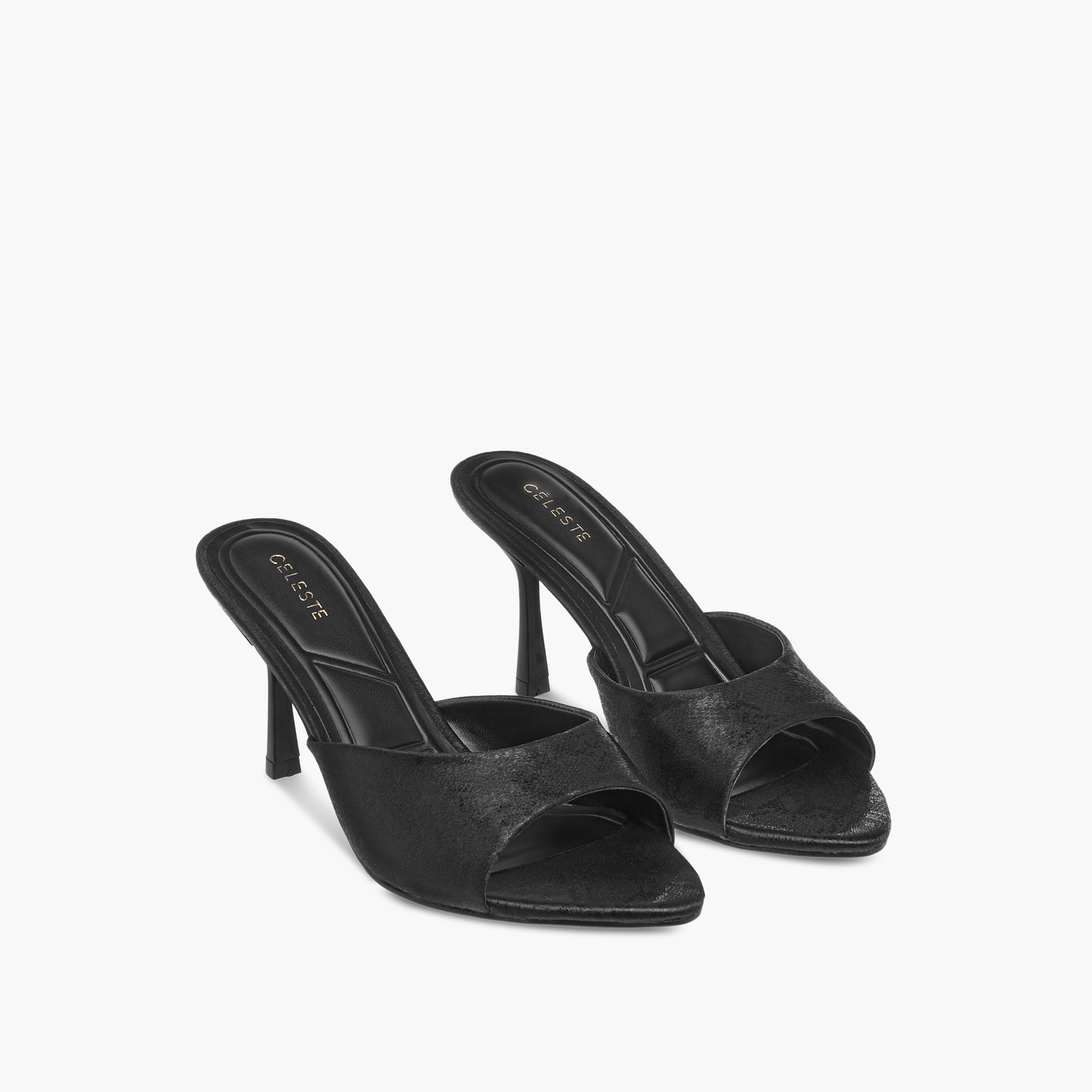 صندل سهل الارتداء بمقدمة مفتوحة وكعب ستيليتو للنساء من سيليست-women-shoes-sandals-heeled-image-1