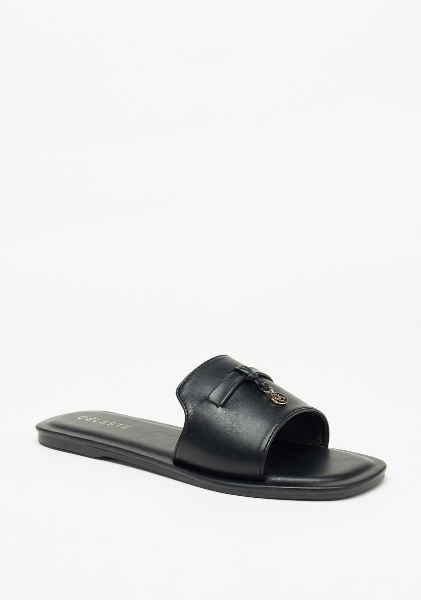 Celeste Women's Slip-On Flat Sandals-Women%27s Flat Sandals-image-1