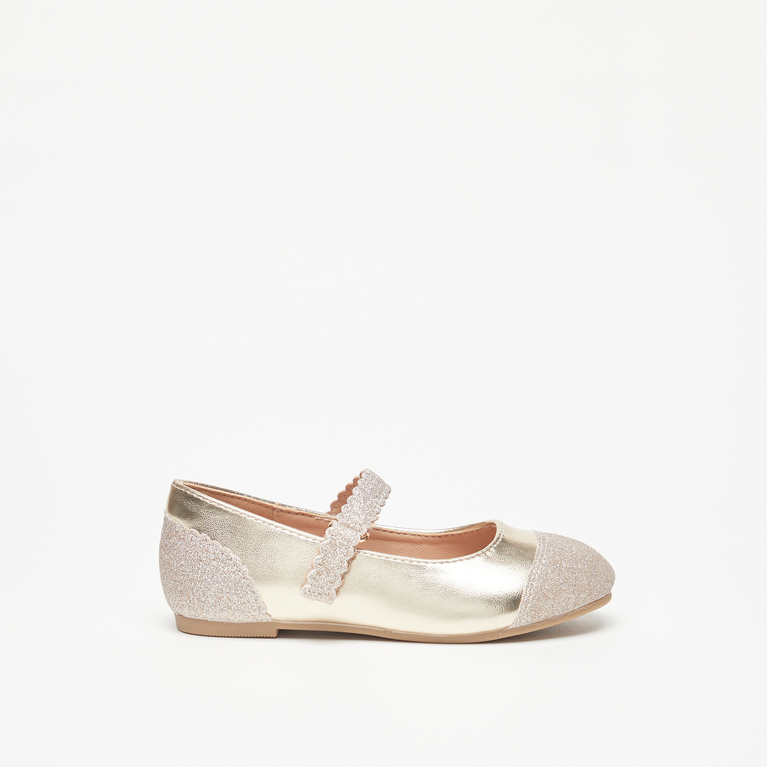 حذاء باليرينا بارز الملمس بشريط إغلاق من جونيورز-girls-shoes-maryjanes-image-3