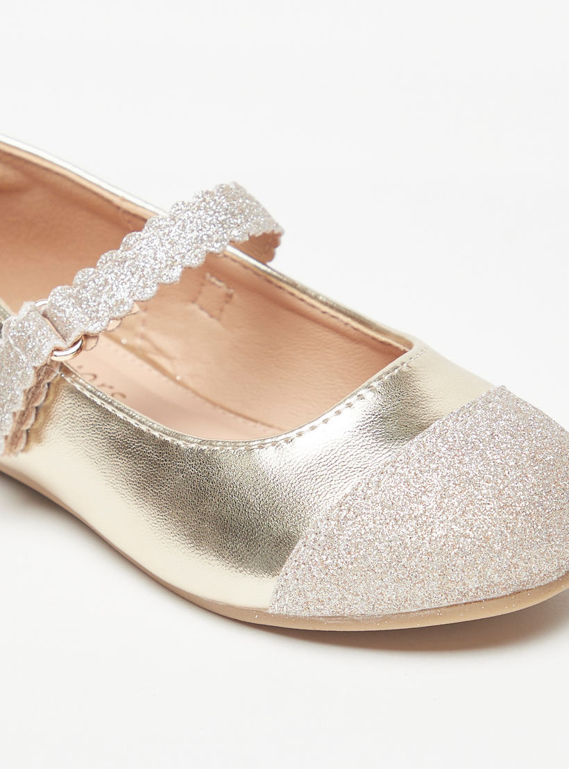 حذاء باليرينا بارز الملمس بشريط إغلاق من جونيورز-girls-shoes-maryjanes-image-5