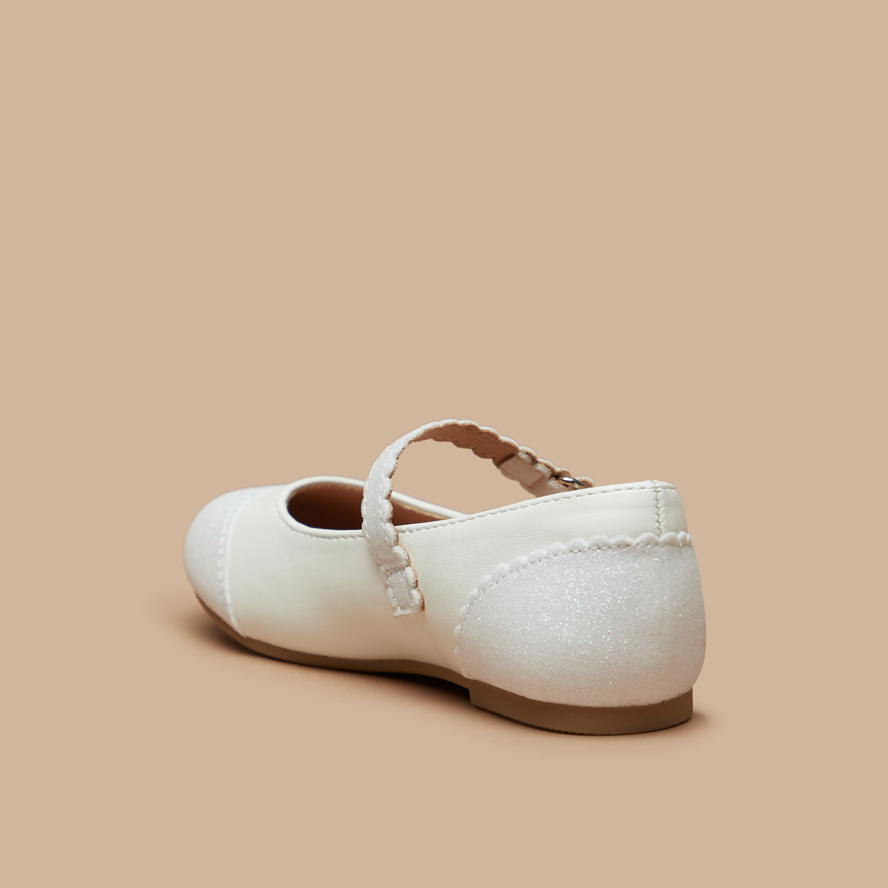 حذاء باليرينا بارز الملمس بشريط إغلاق من جونيورز-girls-shoes-maryjanes-image-2