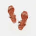 Celeste Women's Solid Sandals with Block Heels and Buckle Closure-Women%27s Heel Sandals-thumbnailMobile-2