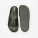 Aqua Solid Slip-On Slides-Women%27s Flip Flops & Beach Slippers-thumbnail-4