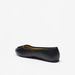Celeste Women's Accent Detail Slip-On Round Toe Ballerina Shoes-Women%27s Ballerinas-thumbnail-1